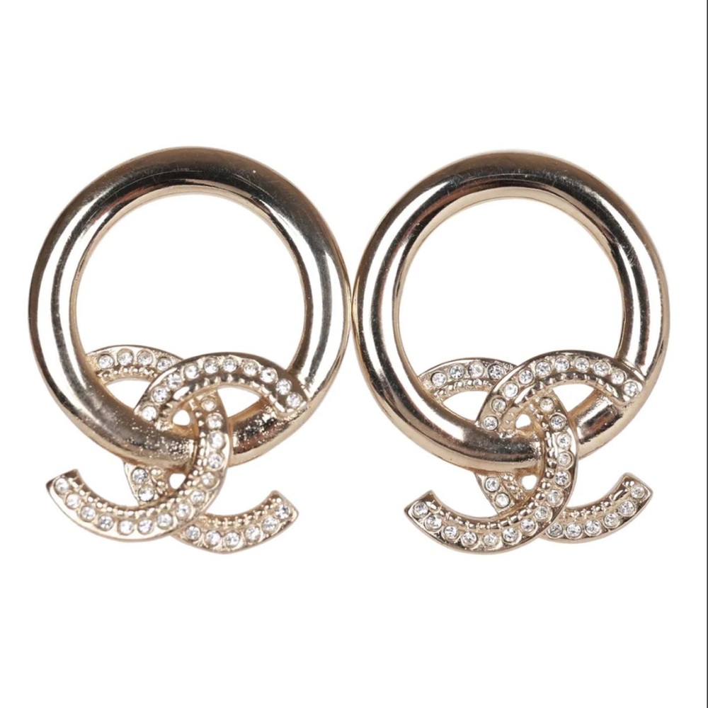 New Chanel CC Logo Drop Earrings 2022